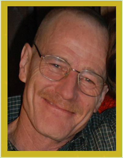 Walter White smiling