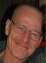 Walter White smiling